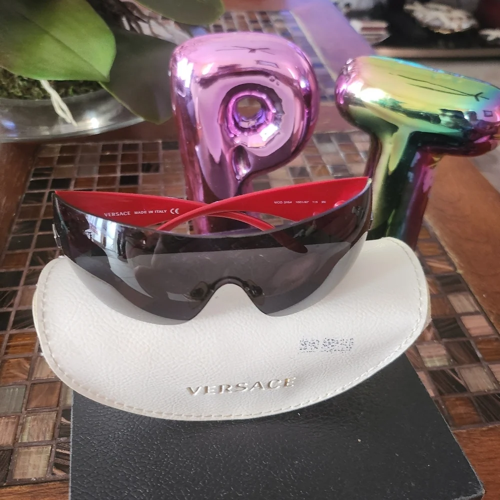 Versace sunglasses with case